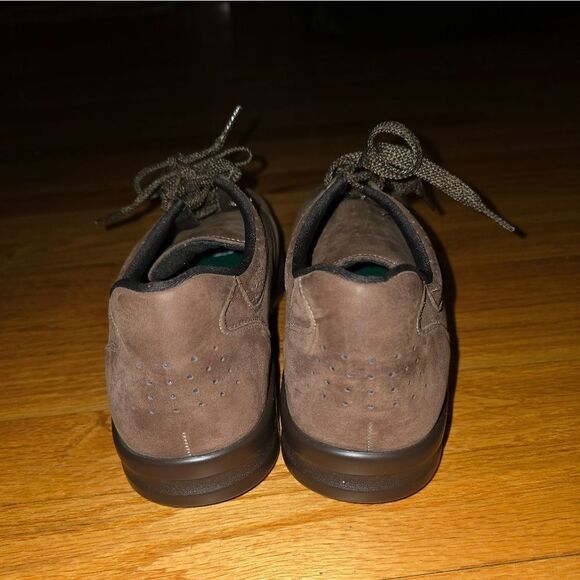 SAS BROWN LEATHER LACE UP SHOES WOMENS SIZE 7.5W - Picture 4 of 7